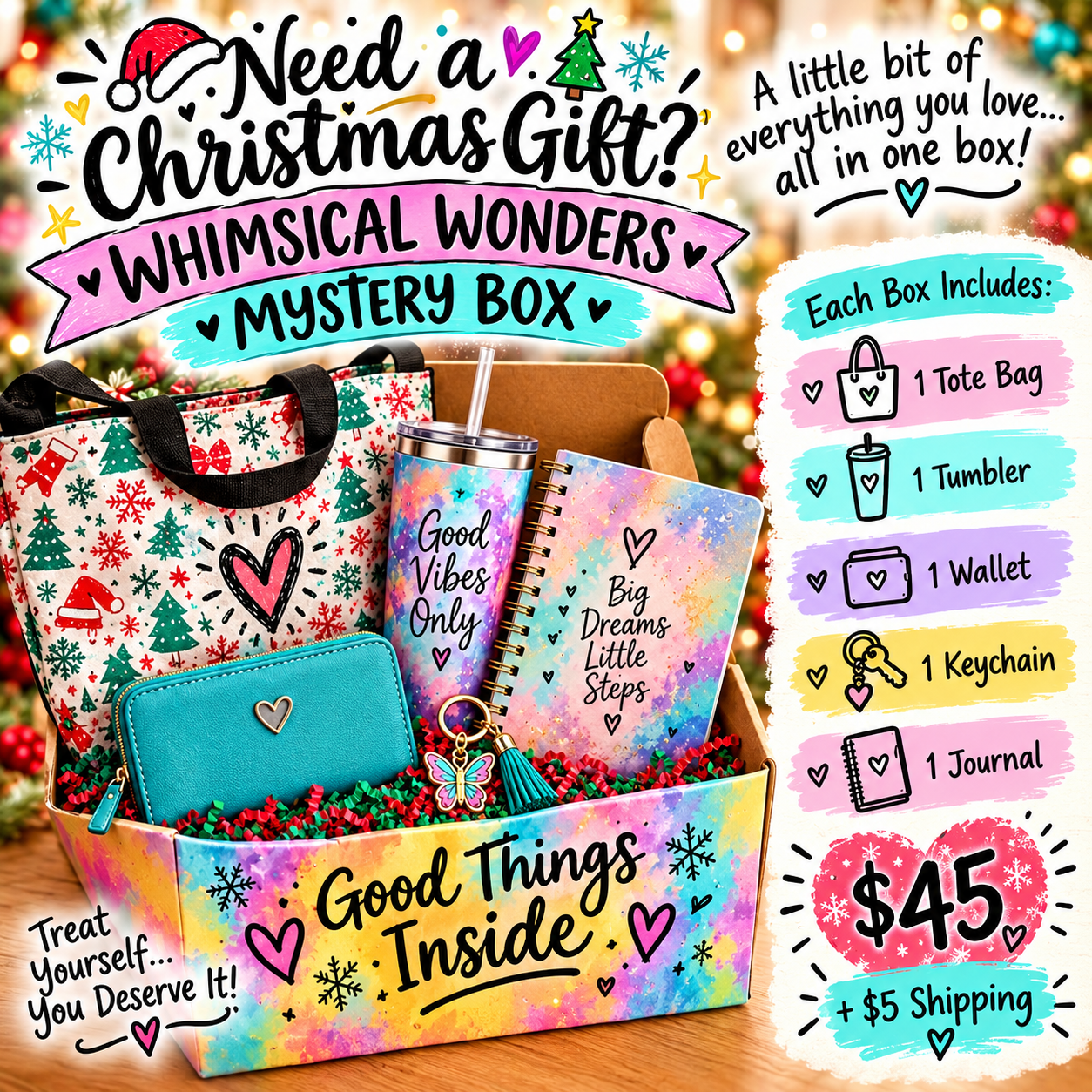 No fillers Mystery Box